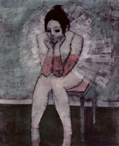 Tutu (tuval üzerine yağlı boya) by Endre Roder