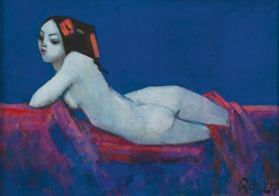 Vicky (gemide yağ) by Endre Roder