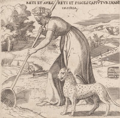 Tuzak, ca. 1545-50. by Enea Vico
