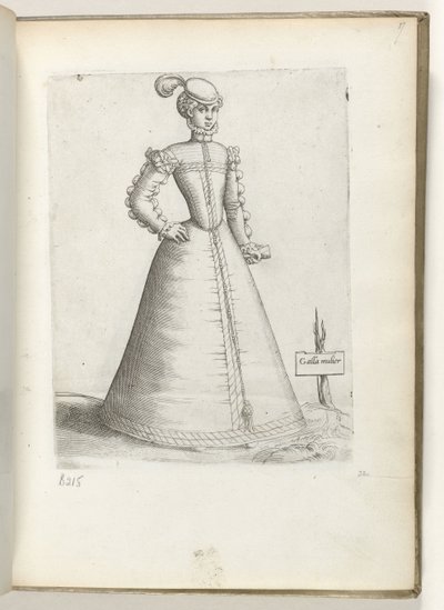 Galla Mulier (nesne üzerindeki başlık) Fransa