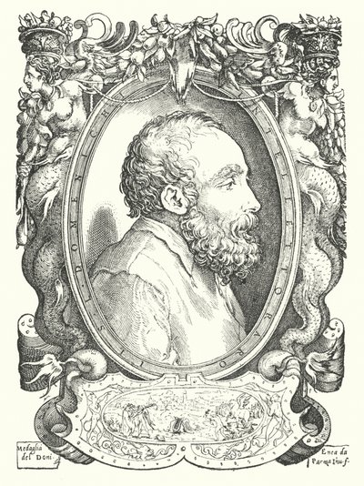Lodovico Domenichi, İtalyan Rönesans çevirmeni ve yazarı by Enea Vico