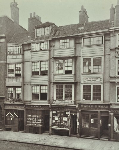 145-148 Aldersgate Caddesi, Londra, 1879 by English Photographer