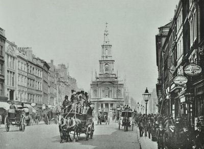 4-10 Strand, Westminster LB: ön cepheler, 1895 by English Photographer