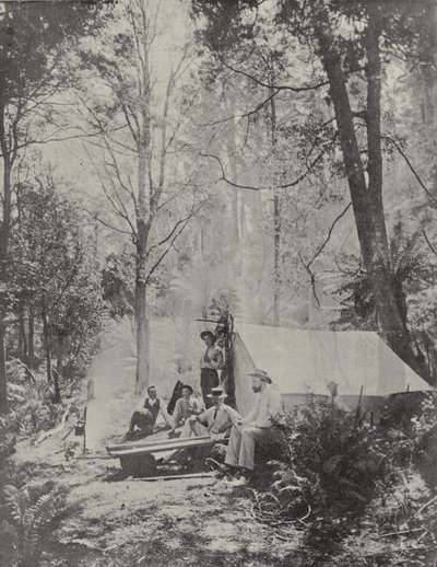 Bir Bush Kampı, Tazmanya by English Photographer