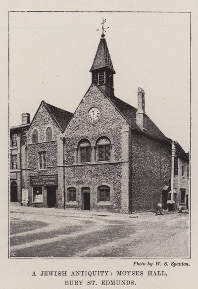 Bir Yahudi Antik Çağı, Moyses Hall, Bury St Edmunds by English Photographer