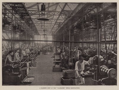 Gladyatör Döngüsü Fabrikasında Bir Makine Atölyesi by English Photographer
