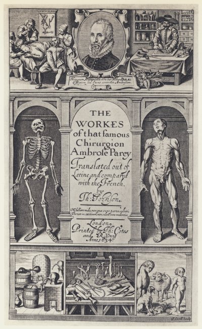 A Pare, The Workes, T Cotes ve R Young 1634 (s/b fotoğraf) by English Photographer