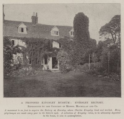 Önerilen Kingsley Müzesi, Eversley Rectory by English Photographer