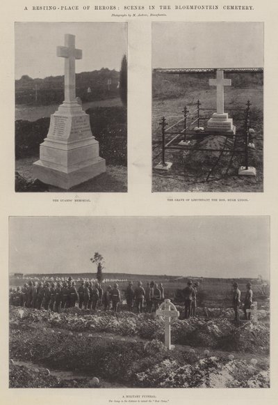 Kahramanların Dinlenme Yeri, Bloemfontein Mezarlığındaki Sahneler by English Photographer