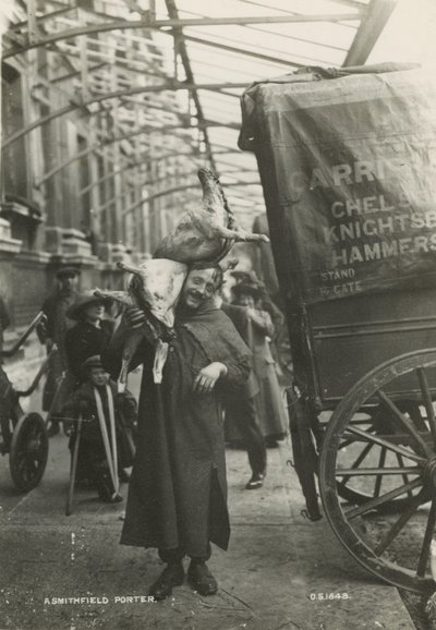 Bir Smithfield Kapıcısı by English Photographer