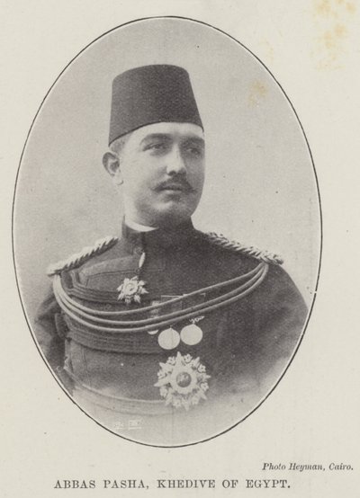 Abbas Paşa, Mısır Hidivi by English Photographer