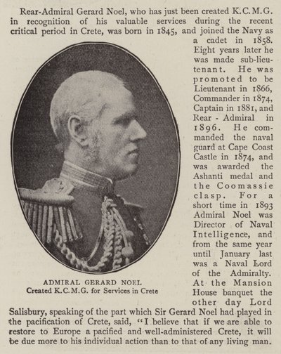 Amiral Gerard Noel by English Photographer