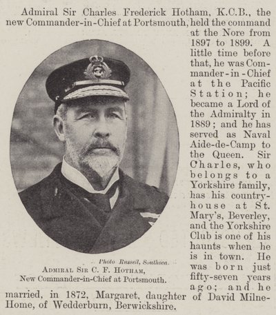 Amiral Sir CF Hotham, Portsmouth