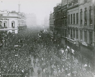 Reform gösterisinin havadan görünümü by English Photographer