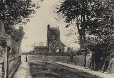 Aldeburgh, Church Hill (s/b fotoğraf) by English Photographer