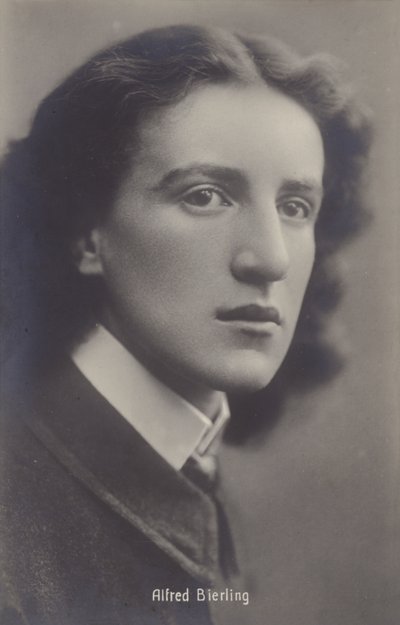 Alfred Bierling, müzisyen by English Photographer