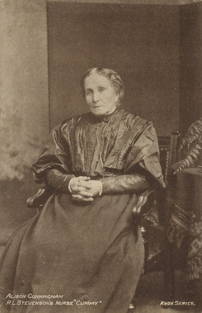 Alison Cunningham, Robert Louis Stevensons çocukluk hemşiresi by English Photographer