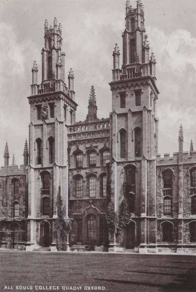All Souls College Dörtgen Oxford by English Photographer