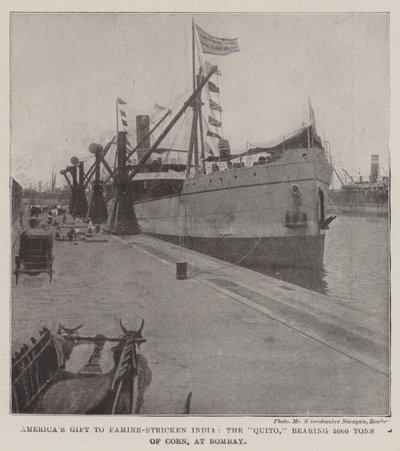 Amerika Kıtlıktan Mahvolmuş Hindistan