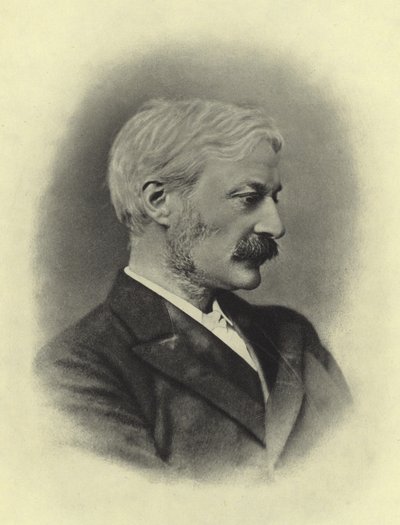 Andrew Lang (fotogravür) by English Photographer