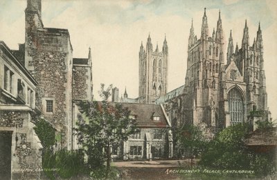 Başpiskopos Sarayı, Canterbury (renkli fotoğraf) by English Photographer