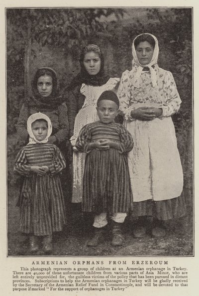 Erzurumlu Ermeni Yetimler by English Photographer