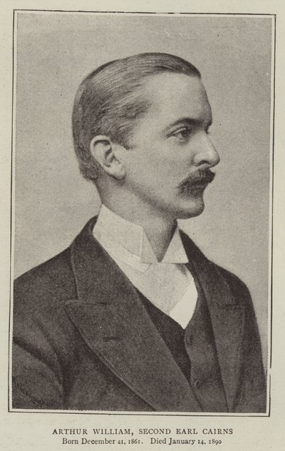 Arthur William, İkinci Earl Cairns by English Photographer