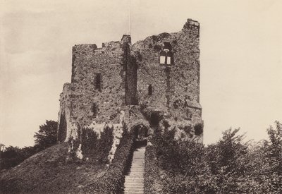 Arundel: Kale Kalesi (s/b fotoğraf) by English Photographer