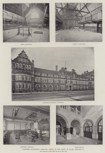 Battersea Politeknik Enstitüsü, Galler Prensi tarafından açıldı, 24 Şubat by English Photographer