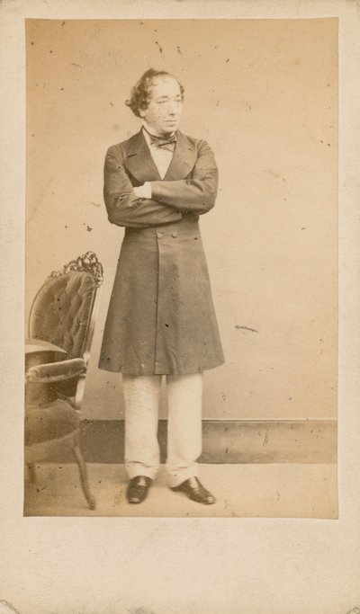 Benjamin disraeli by English Photographer