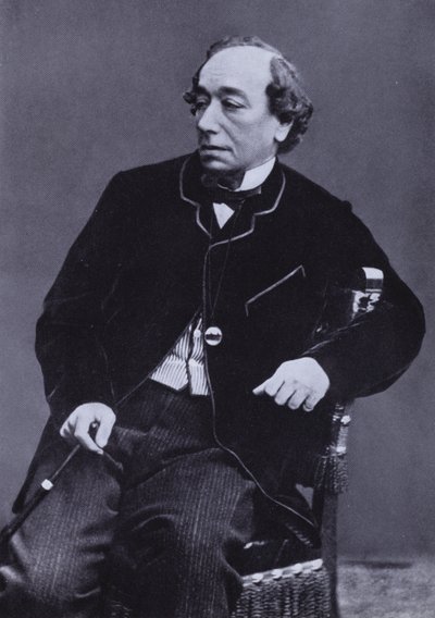 Benjamin Disraeli, Beaconsfield Kontu, İngiliz Muhafazakar politikacı ve Başbakan by English Photographer