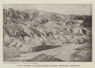 Monte Blanco, Cenaze Dağları, California