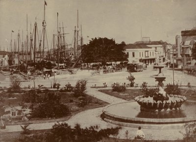 Bridgetown Limanı, 1900 dolaylarında by English Photographer