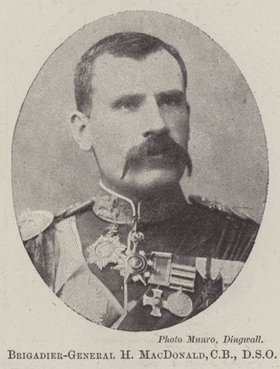 Tuğgeneral H MacDonald, CB, DSO by English Photographer