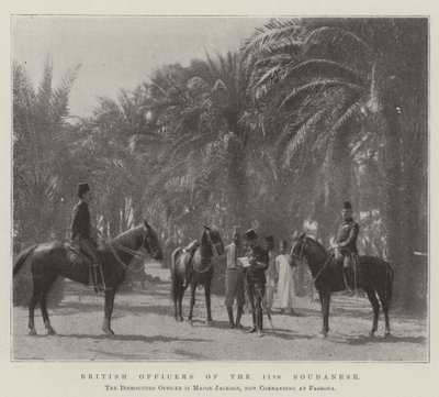 11. Sudanlı İngiliz Subaylar by English Photographer