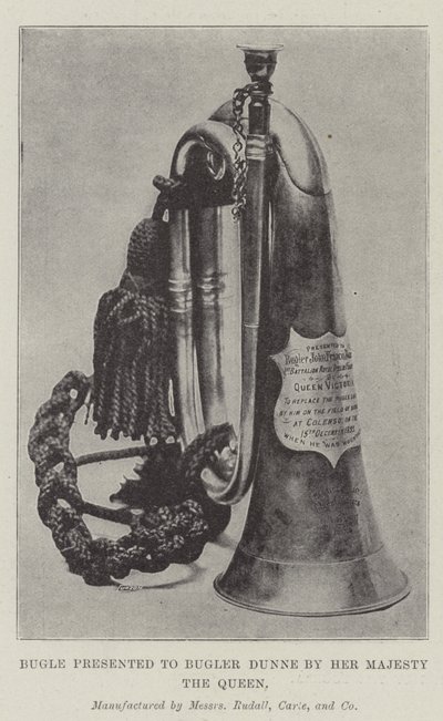 Bugle, Kraliçe Majesteleri tarafından Bugler Dunne