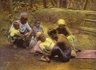 Burmah / Myanmar: Dövme (renkli fotoğraf) by English Photographer