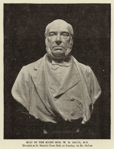 Sayın WH Smith, MP Büstü by English Photographer