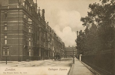 Cadogan Meydanı, Londra (s/b fotoğraf) by English Photographer