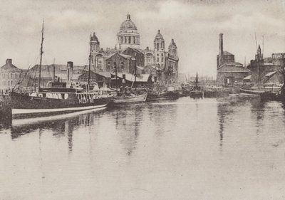 Canning Dock, Liverpool (s/b fotoğraf) by English Photographer