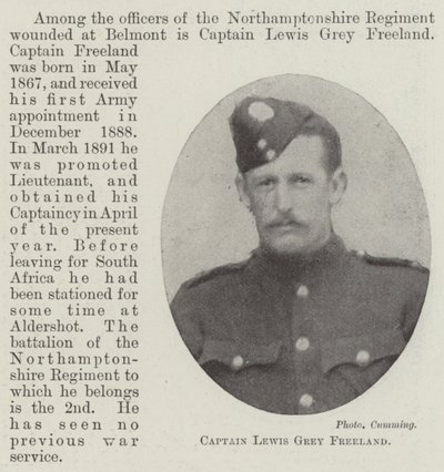 Kaptan Lewis Gray Freeland by English Photographer
