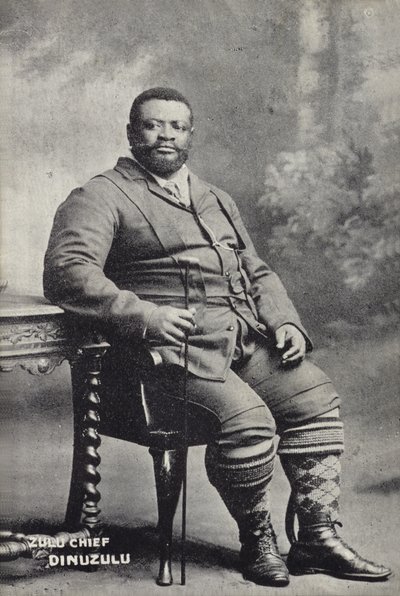 Cetshwayo kaMpande, Zulu ulusunun kralı by English Photographer