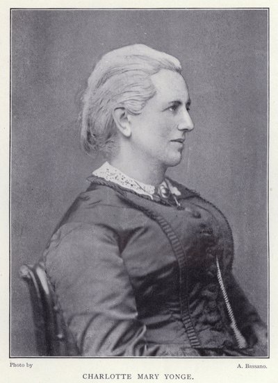 Charlotte Mary Yonge (s/b fotoğraf) by English Photographer