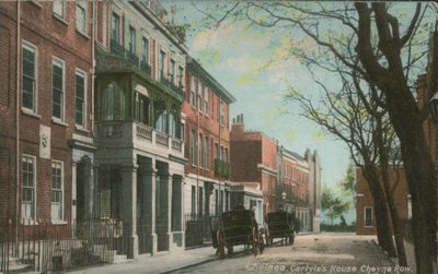 Chelsea, Carlyles Evi Cheyne Row by English Photographer