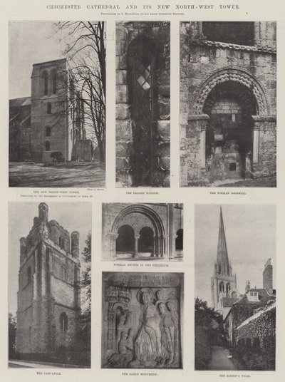 Chichester Katedrali ve Yeni Kuzey-Batı Kulesi by English Photographer