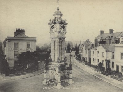 Saat kulesi, Exeter, Devon by English Photographer