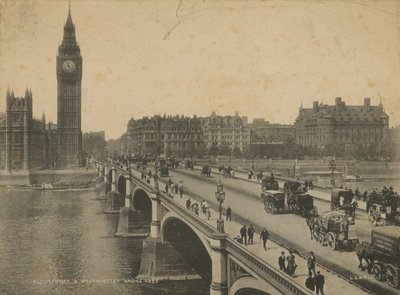 Parlamento Binası ve Westminster Köprüsü