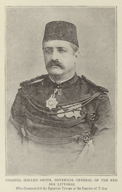 Albay Holled Smith, Kızıldeniz Kıyısı Genel Valisi by English Photographer
