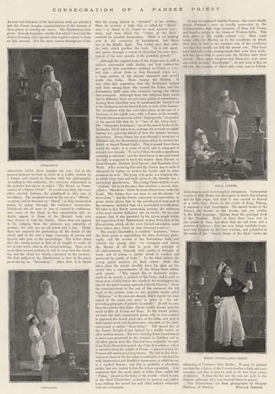 Bir Parsee Rahibinin Kutsanması by English Photographer