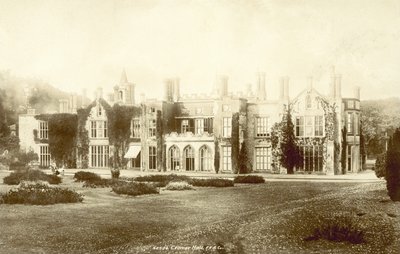 Cromer Hall, Norfolk (s/b fotoğraf) by English Photographer